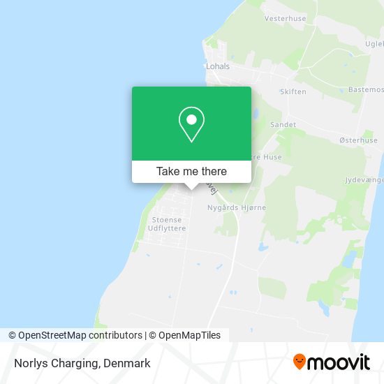 Norlys Charging map