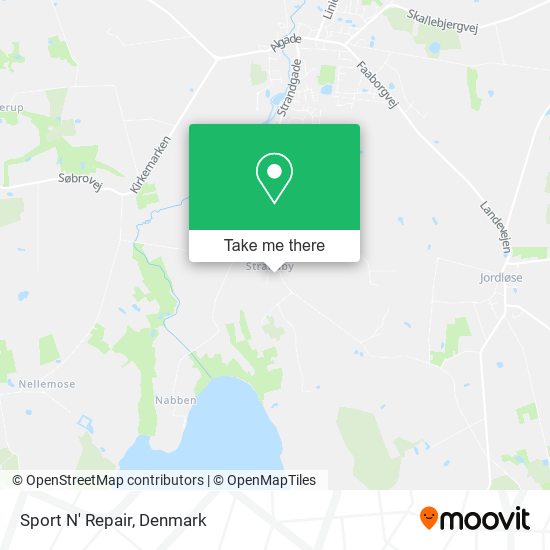 Sport N' Repair map