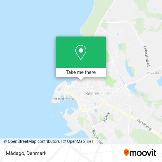 Mâdago map