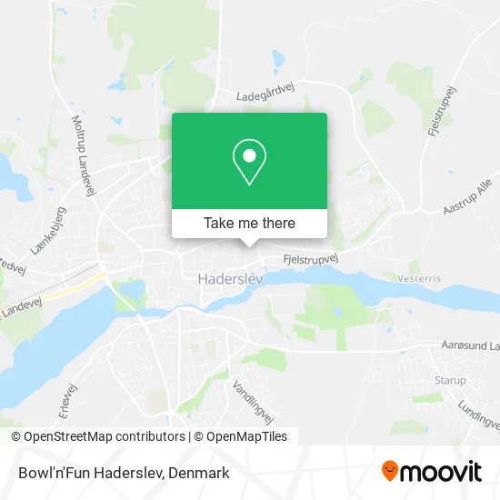 Bowl'n'Fun Haderslev map