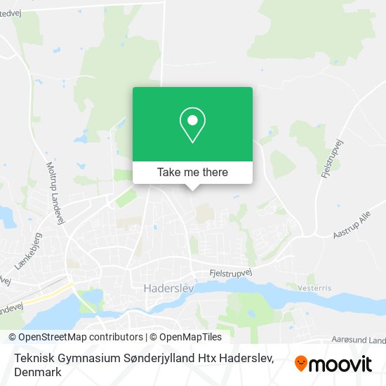 Teknisk Gymnasium Sønderjylland Htx Haderslev map