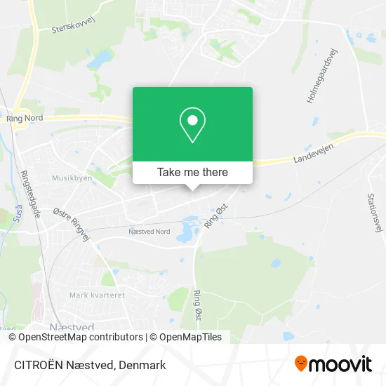 CITROËN Næstved map