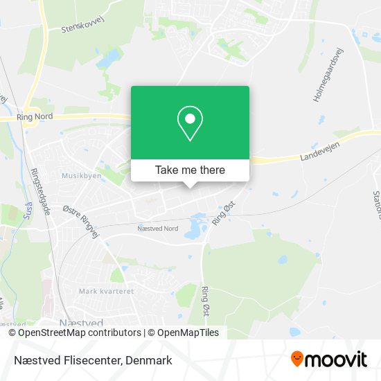 Næstved Flisecenter map