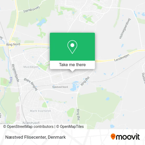 Næstved Flisecenter map