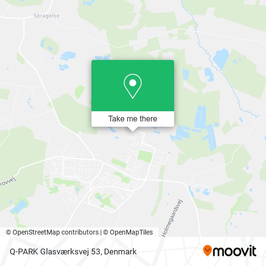Q-PARK Glasværksvej 53 map