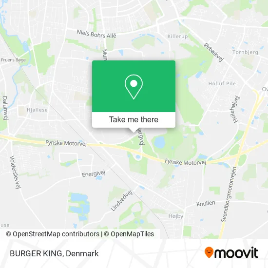 BURGER KING map