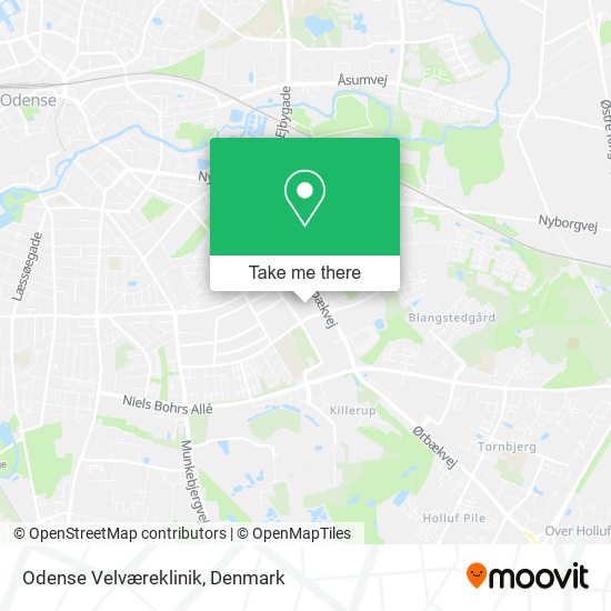 Odense Velværeklinik map