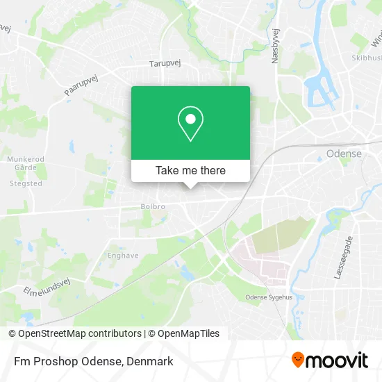 Fm Proshop Odense map
