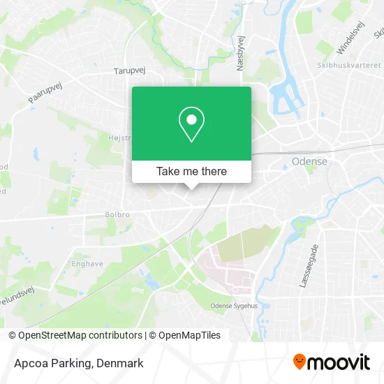 Apcoa Parking map