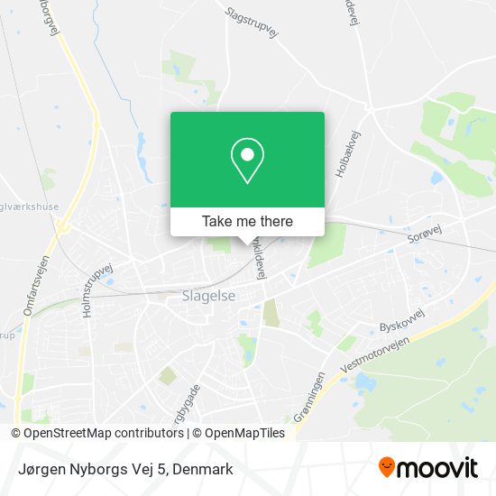 Jørgen Nyborgs Vej 5 map