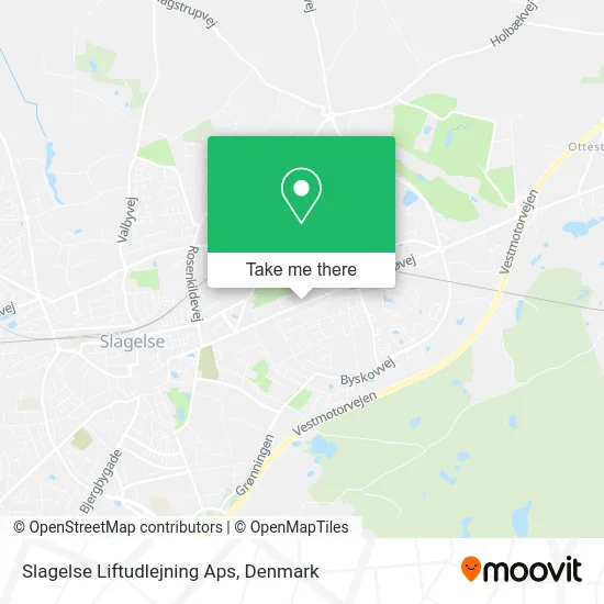 Slagelse Liftudlejning Aps map