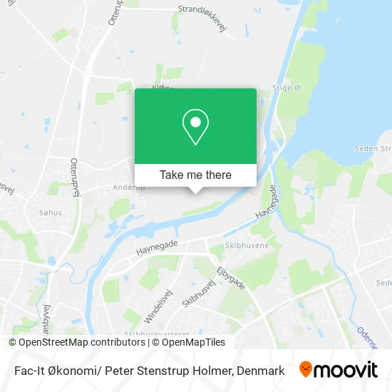 Fac-It Økonomi/ Peter Stenstrup Holmer map