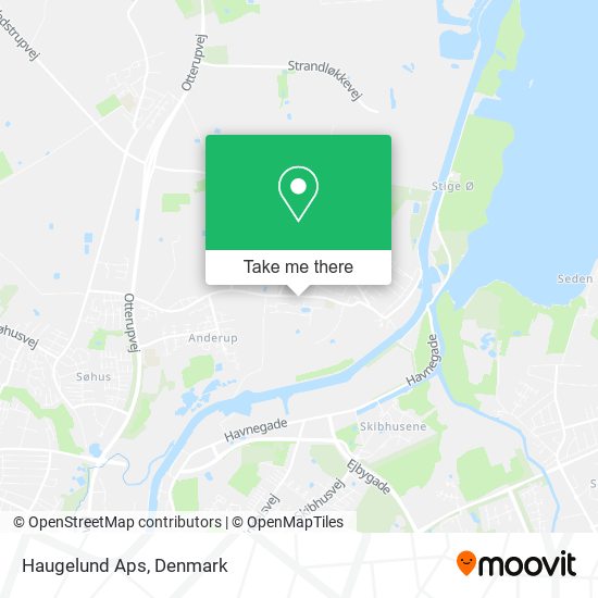 Haugelund Aps map