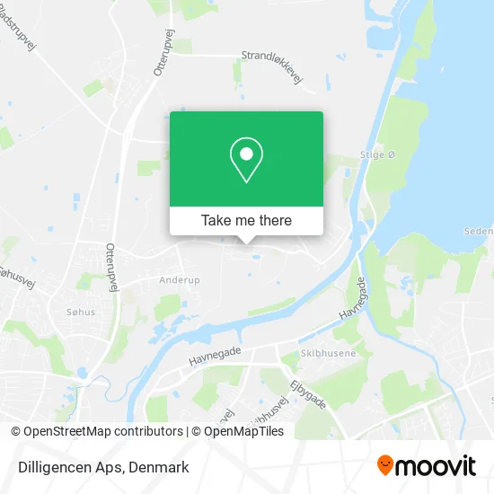 Dilligencen Aps map
