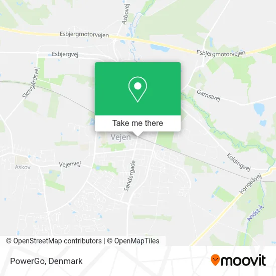 PowerGo map