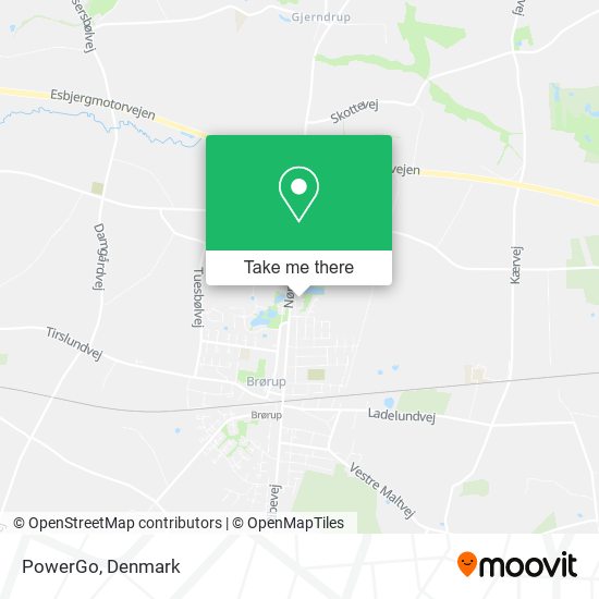 PowerGo map