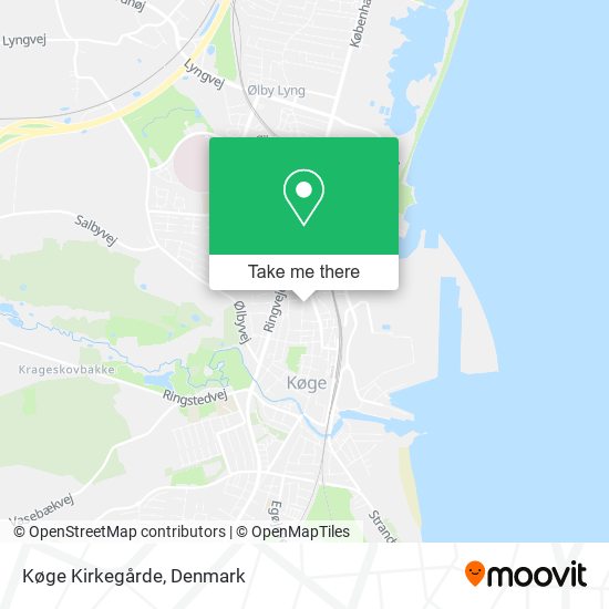 Køge Kirkegårde map