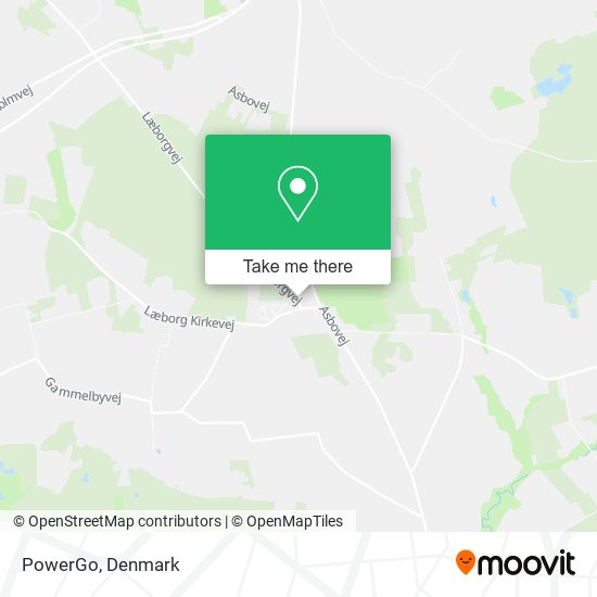 PowerGo map