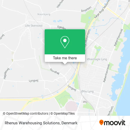 Rhenus Warehousing Solutions map