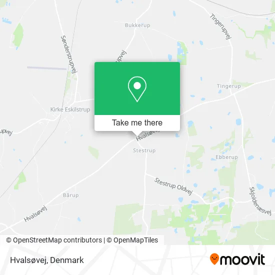 Hvalsøvej map