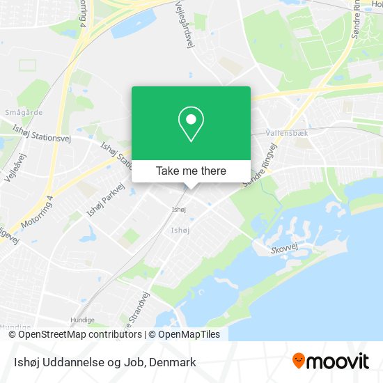 Ishøj Uddannelse og Job map