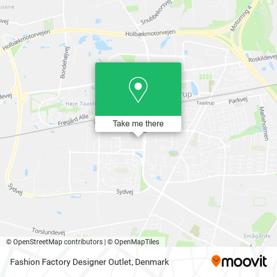 Fashion Factory Designer Outlet map