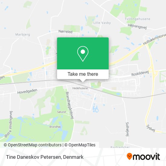 Tine Daneskov Petersen map