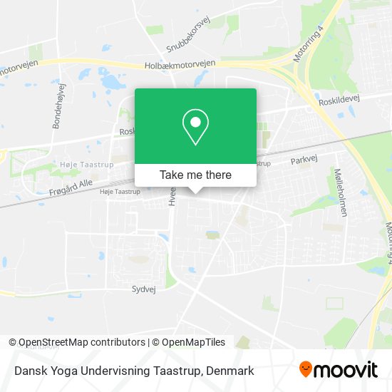 Dansk Yoga Undervisning Taastrup map