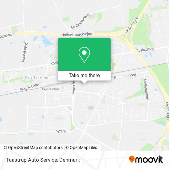 Taastrup Auto Service map