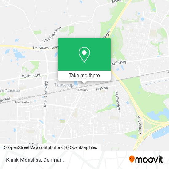 Klinik Monalisa map