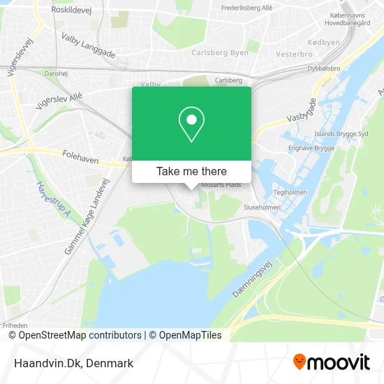 Haandvin.Dk map