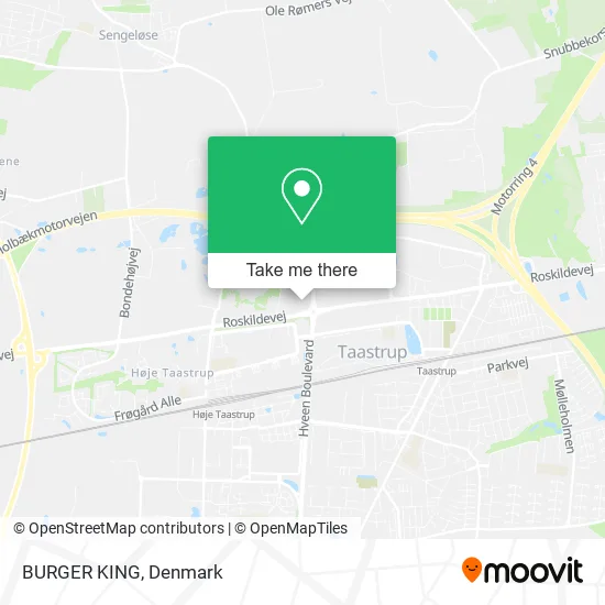 BURGER KING map