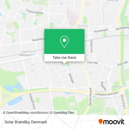 Solar Brøndby map