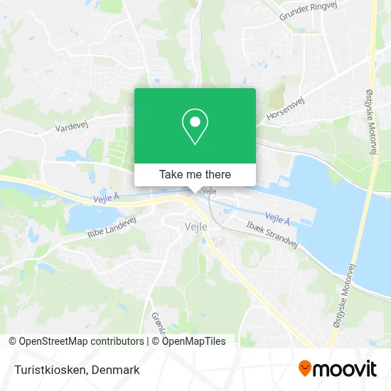 Turistkiosken map