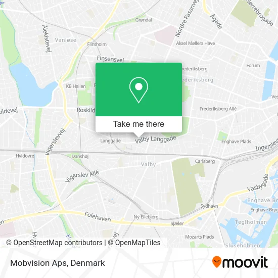 Mobvision Aps map