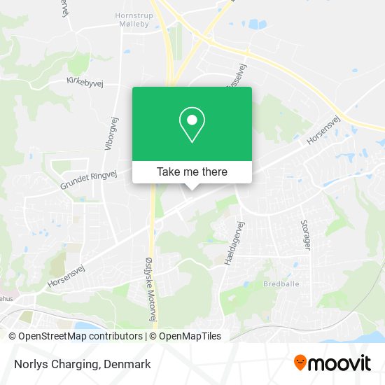 Norlys Charging map