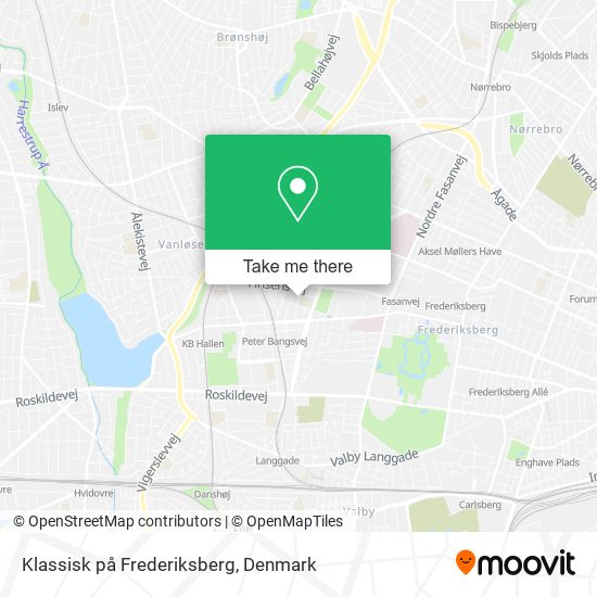 Klassisk på Frederiksberg map