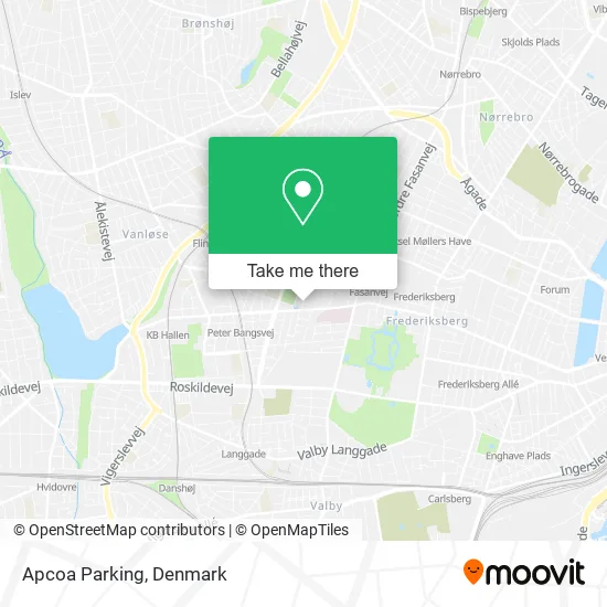 Apcoa Parking map