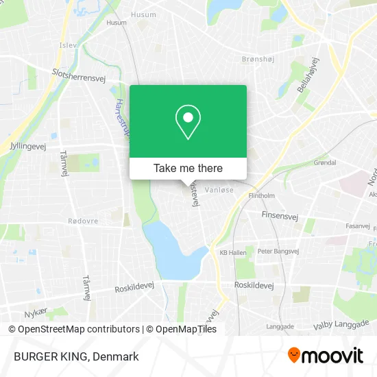BURGER KING map