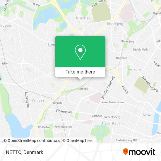 NETTO map