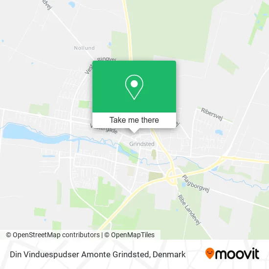 Din Vinduespudser Amonte Grindsted map