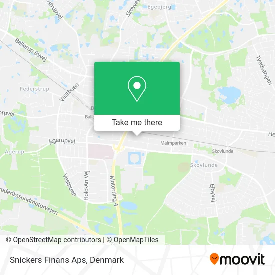 Snickers Finans Aps map