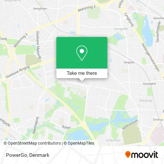 PowerGo map