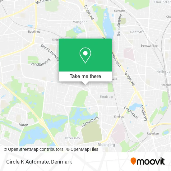 Circle K Automate map