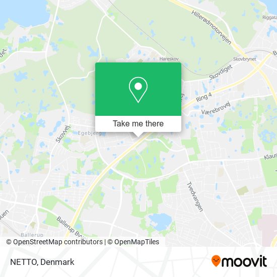 NETTO map