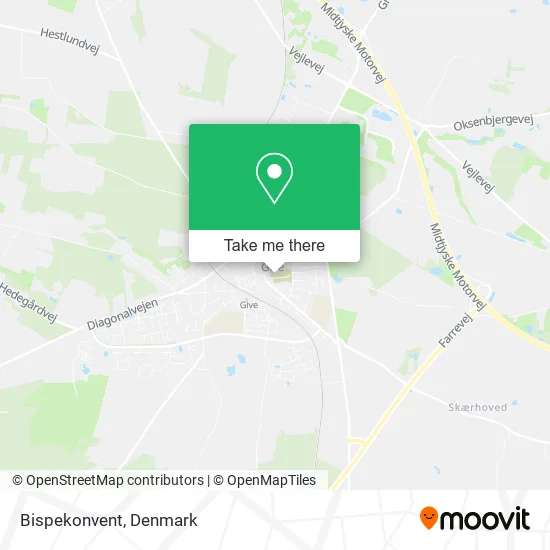 Bispekonvent map