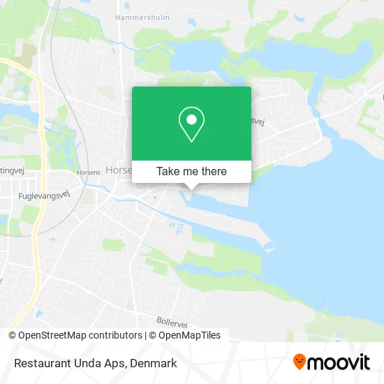 Restaurant Unda Aps map