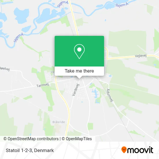 Statoil 1-2-3 map