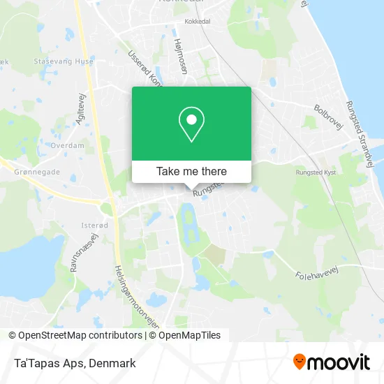 Ta'Tapas Aps map