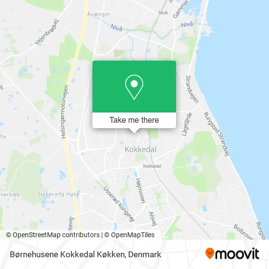 Børnehusene Kokkedal Køkken map